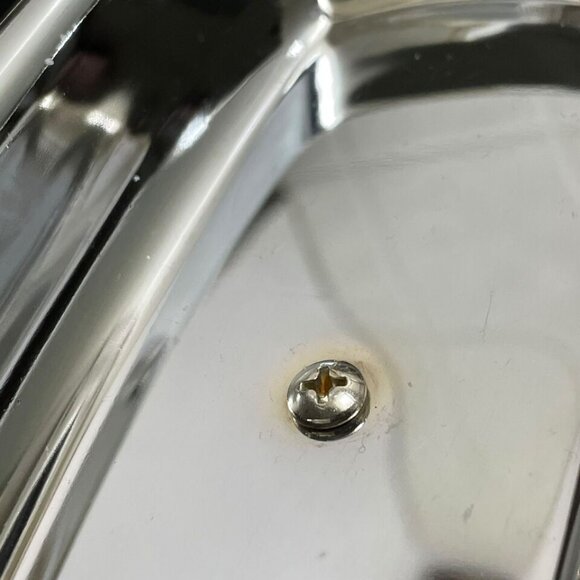 Vintage 1950s Kromex Chrome Covered Butter Dish with Glass Insert - Made in USA - Picture 10 of 10